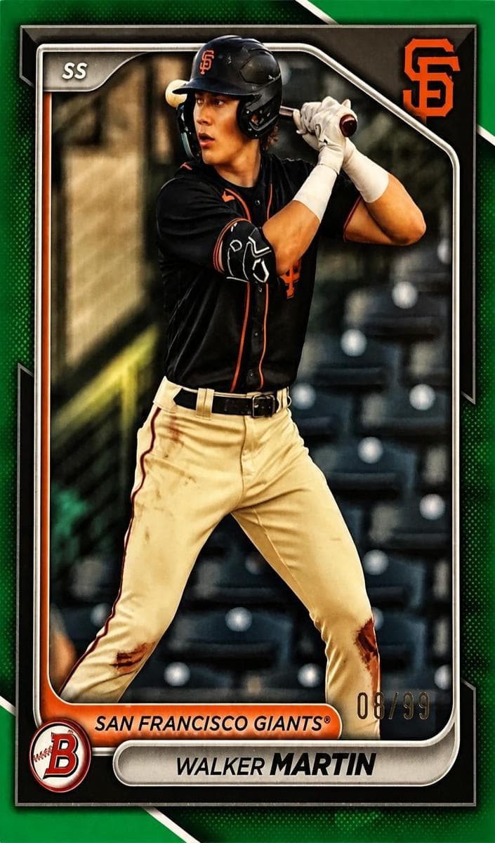 Walker Martin trading card