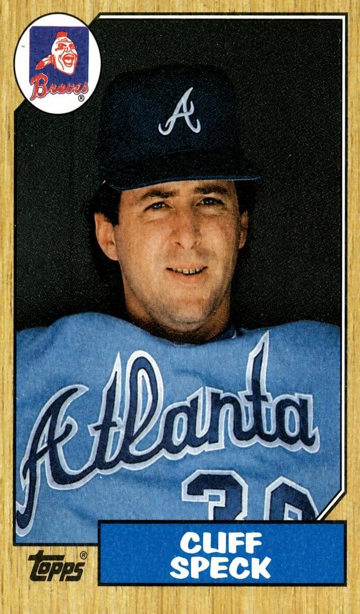 Cliff Speck trading card