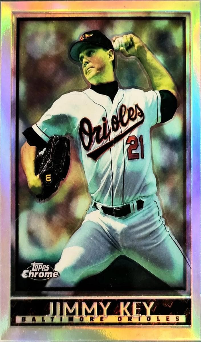 Jimmy Key 1998 topps Topps Chrome