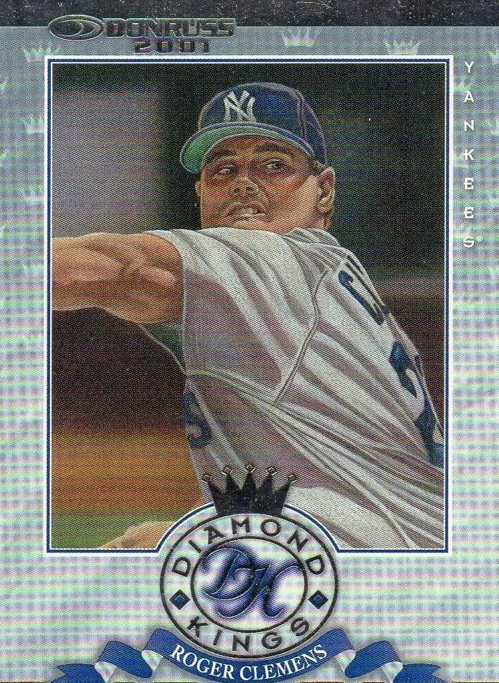 Roger Clemens 2001 panini
