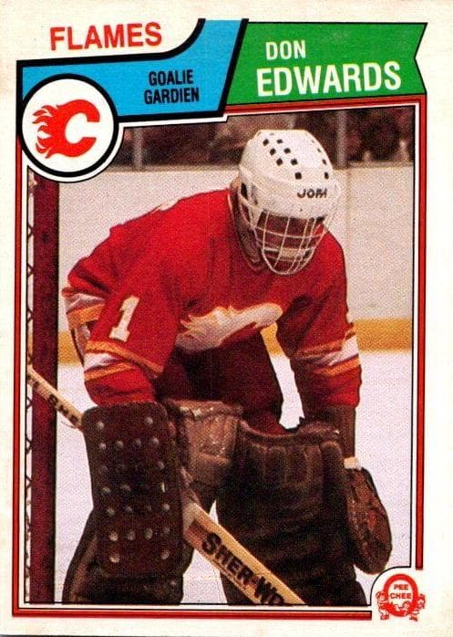 Don Edwards trading card