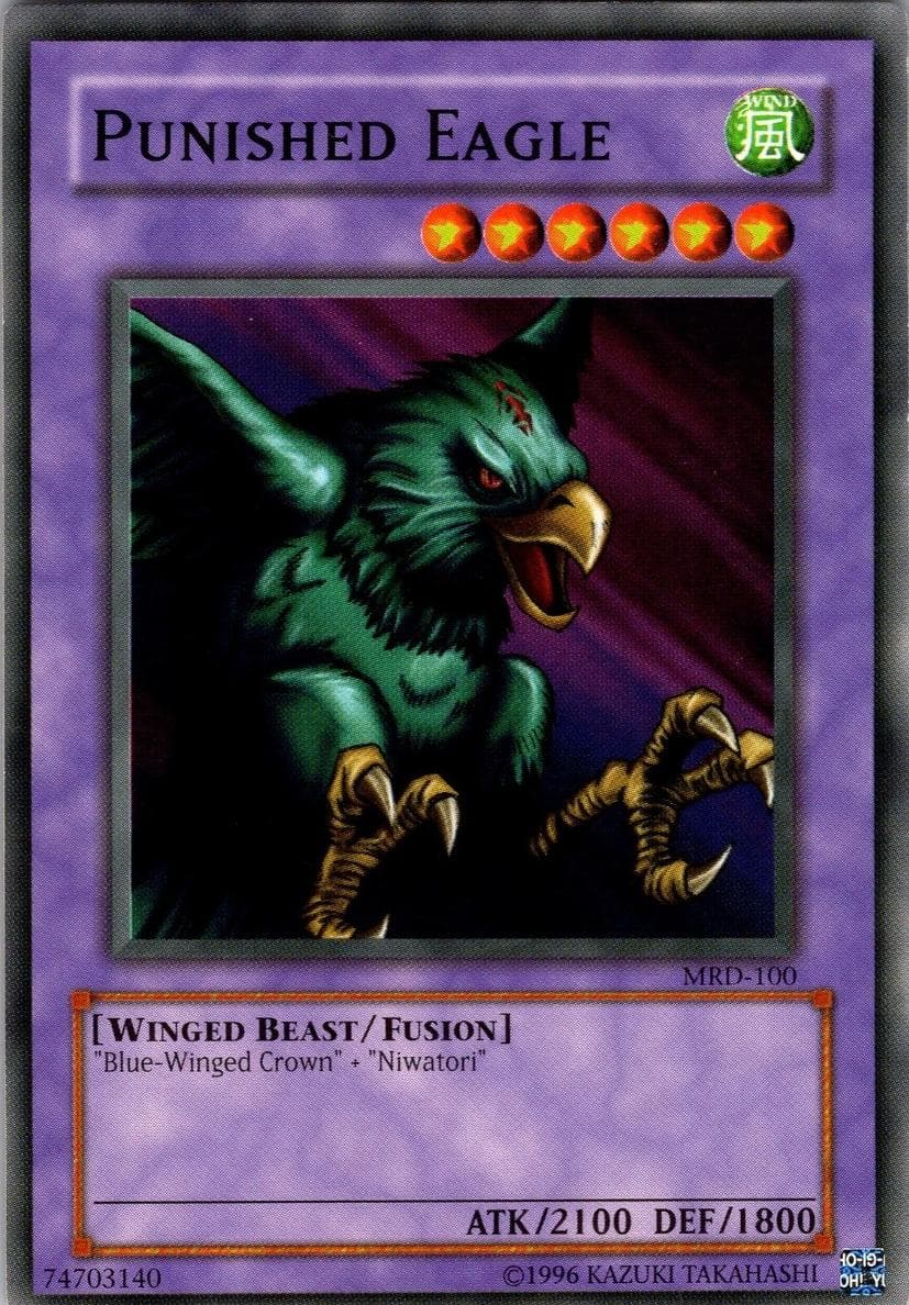 Punished Eagle 2002 Yu-Gi-Oh! Metal Raiders 1st Edition
