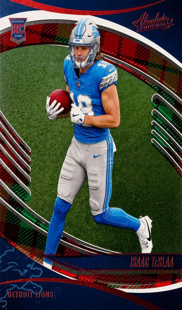 Isaac TeSlaa 2025 Panini Absolute auto card