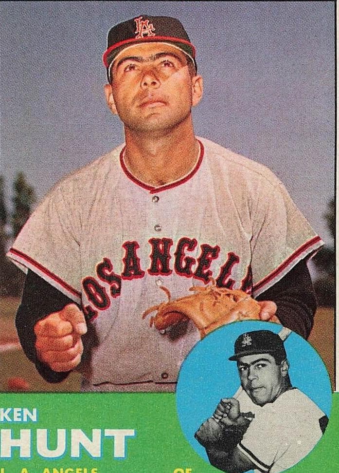 Ken Hunt 1963 topps Topps