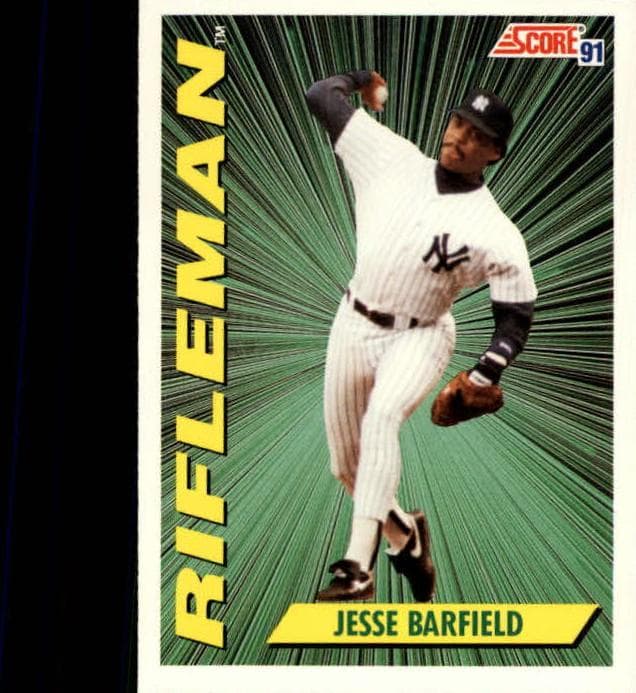 Jesse Barfield 1991 panini Score