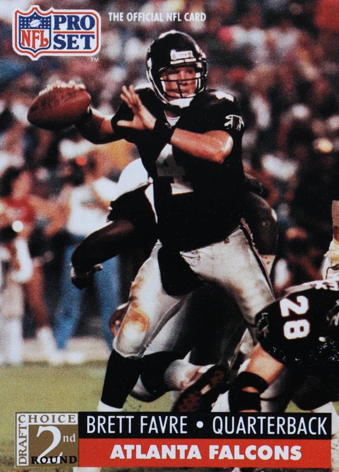Brett Favre DC 1991 unknown