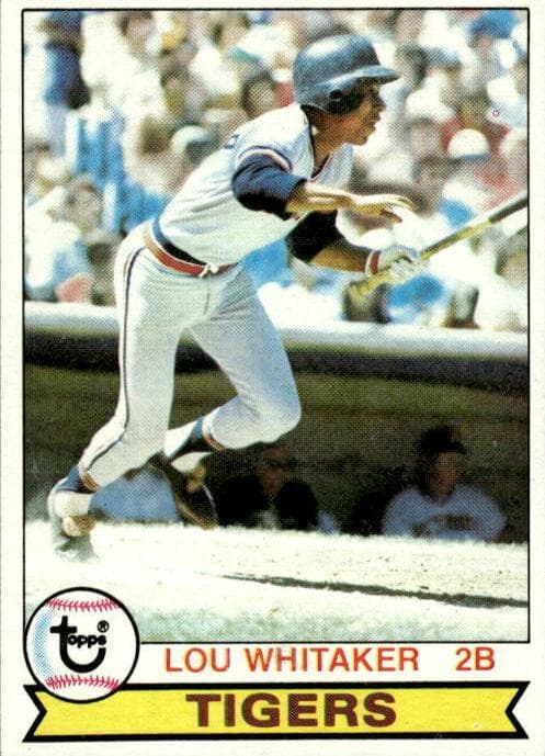 Lou Whitaker 1979 topps Topps