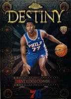 VJ Edgecombe 2025 topps Topps Chrome Destiny - Refractor