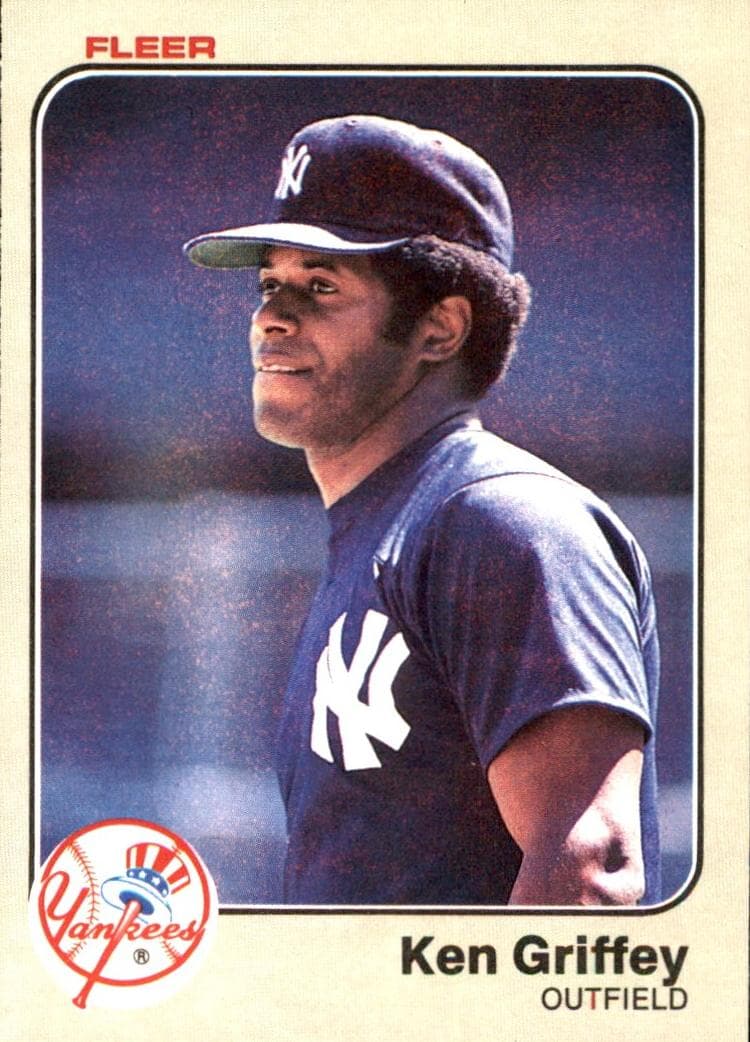 Ken Griffey 1983 fleer Fleer