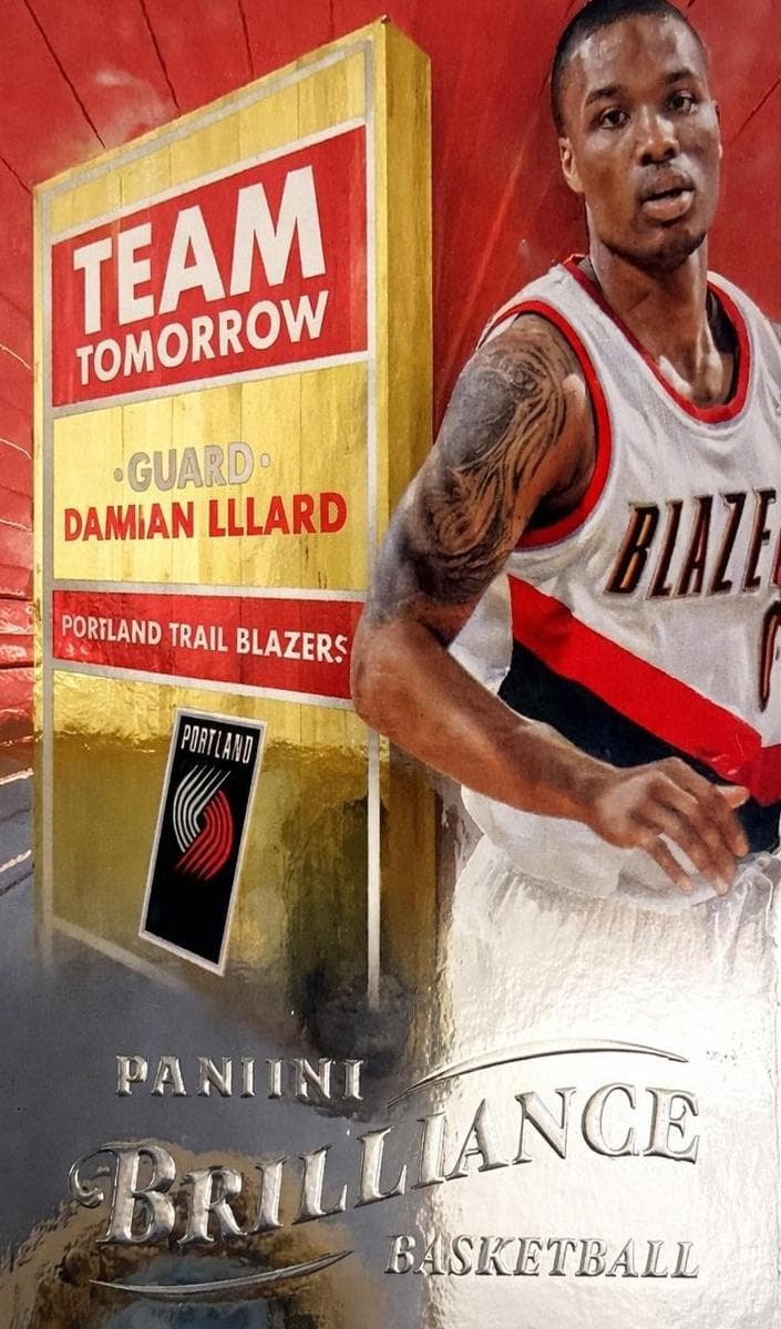 Damian Lillard 2012 panini