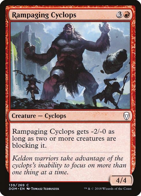 Rampaging Cyclops #139