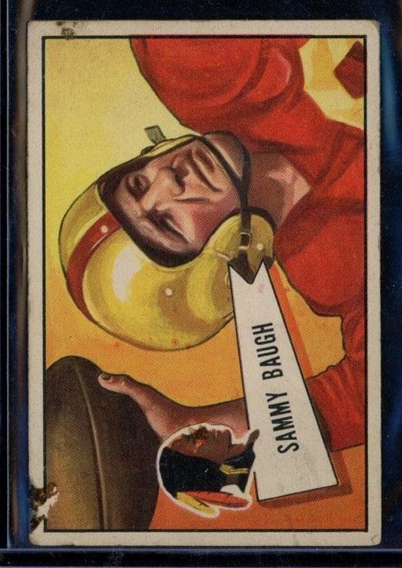 Sammy Baugh 1952 bowman Bowman Small