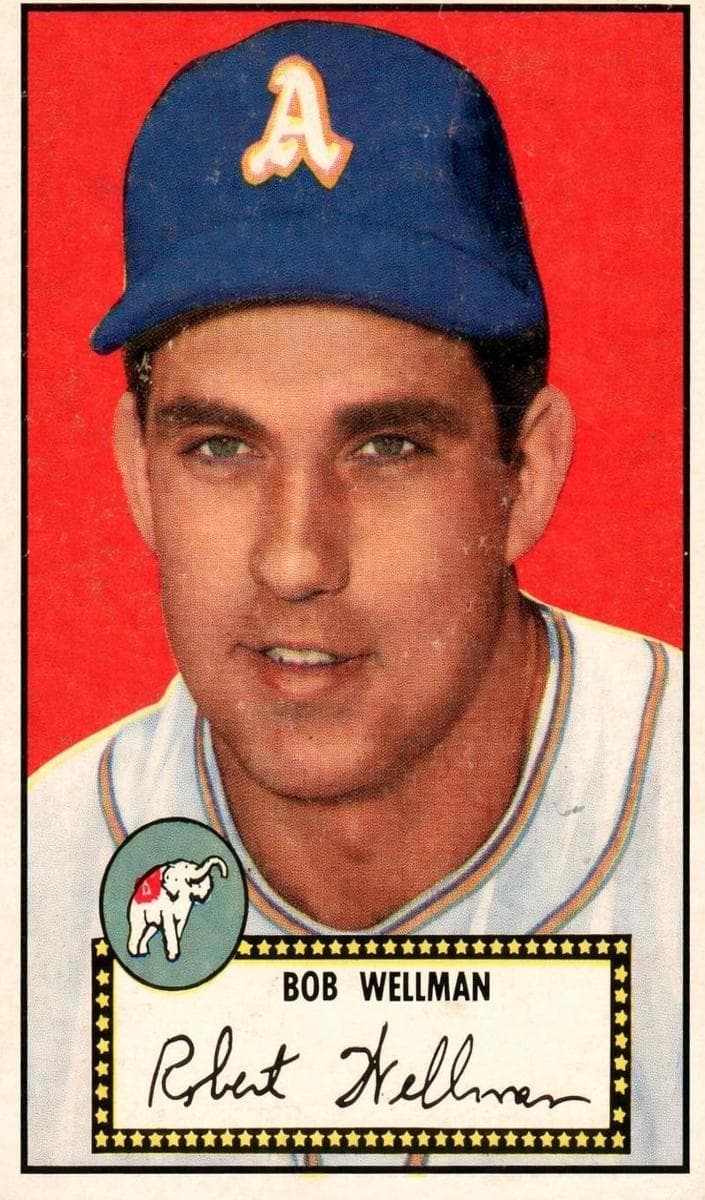 Bob Wellman 1952 topps Topps