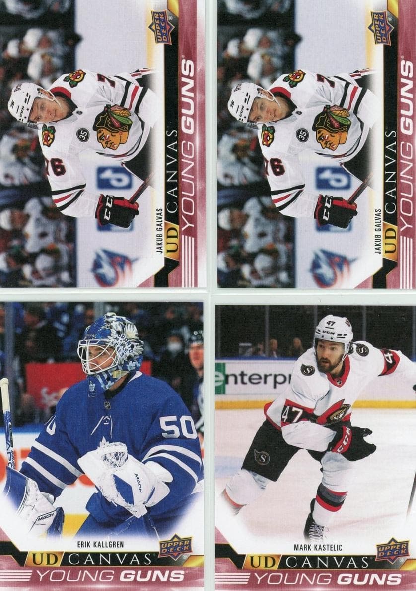 Erik Kallgren 2022 upper-deck Upper Deck