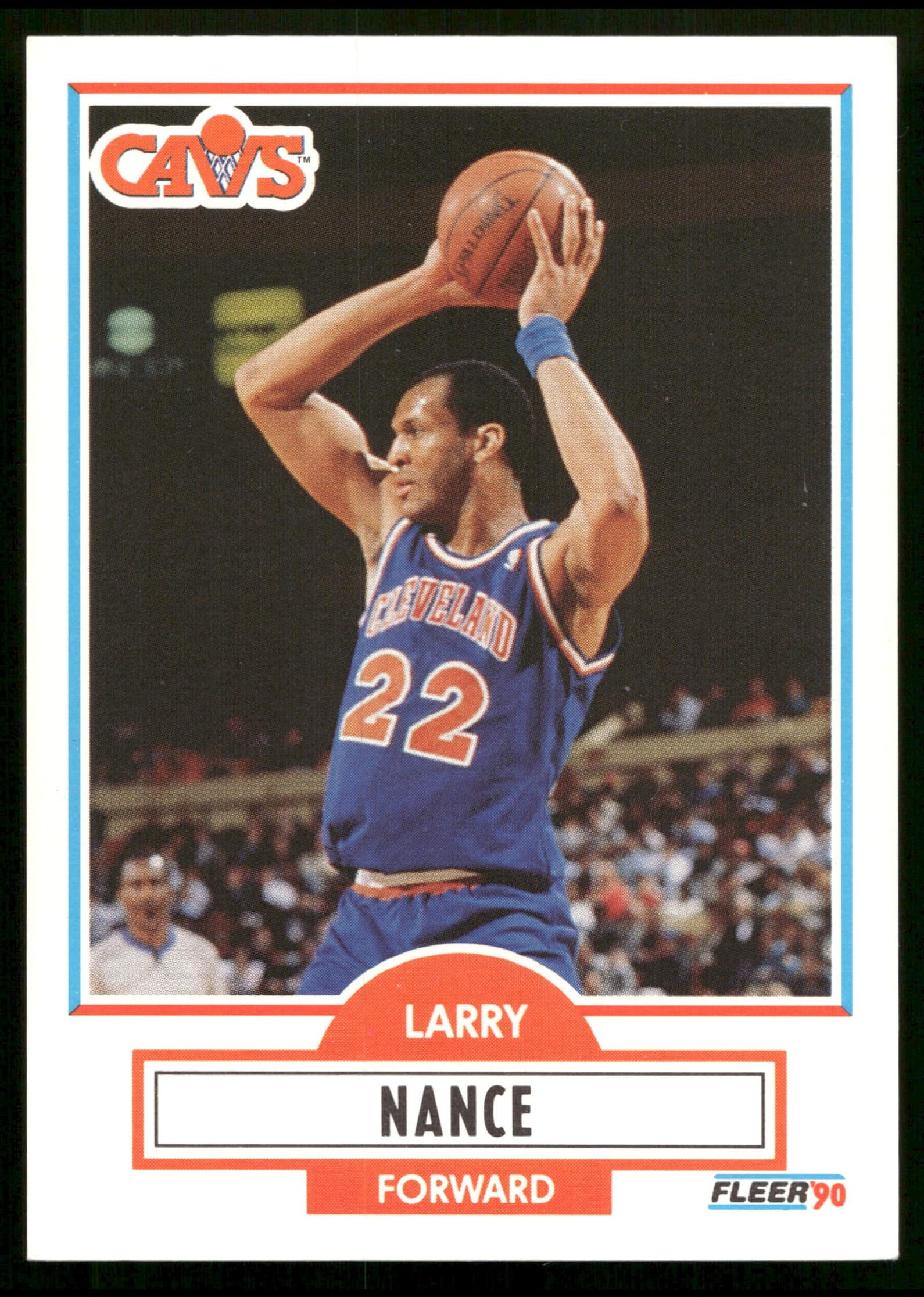 Larry Nance 1990 fleer Fleer