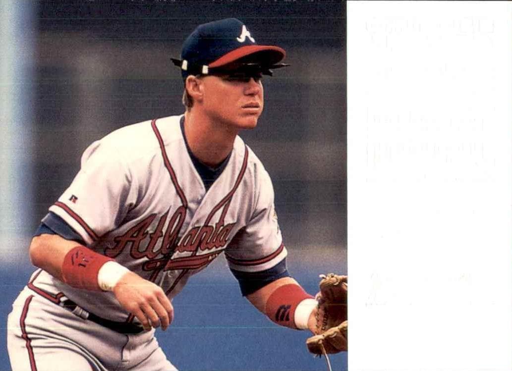 Chipper Jones 1996 fleer Fleer