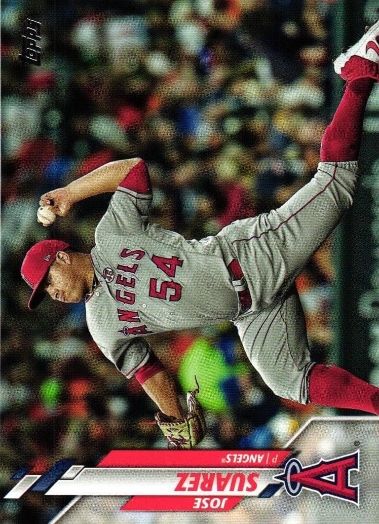 Jose Suarez 2020 topps Topps Update