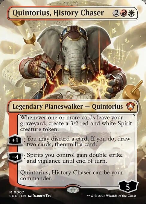 Quintorius, History Chaser #7