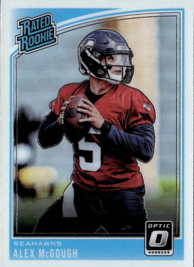Alex McGough trading card