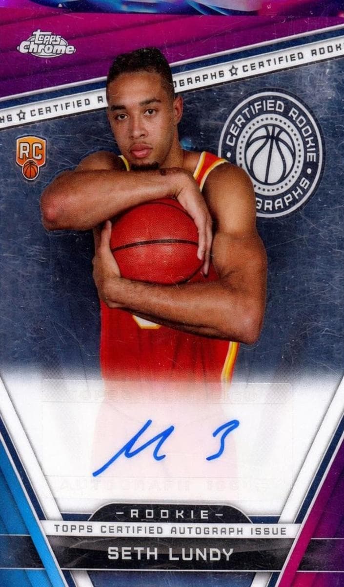 Seth Lundy trading card