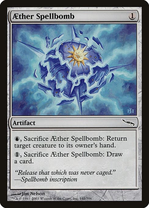 AEther Spellbomb 2003 Magic: The Gathering Mirrodin