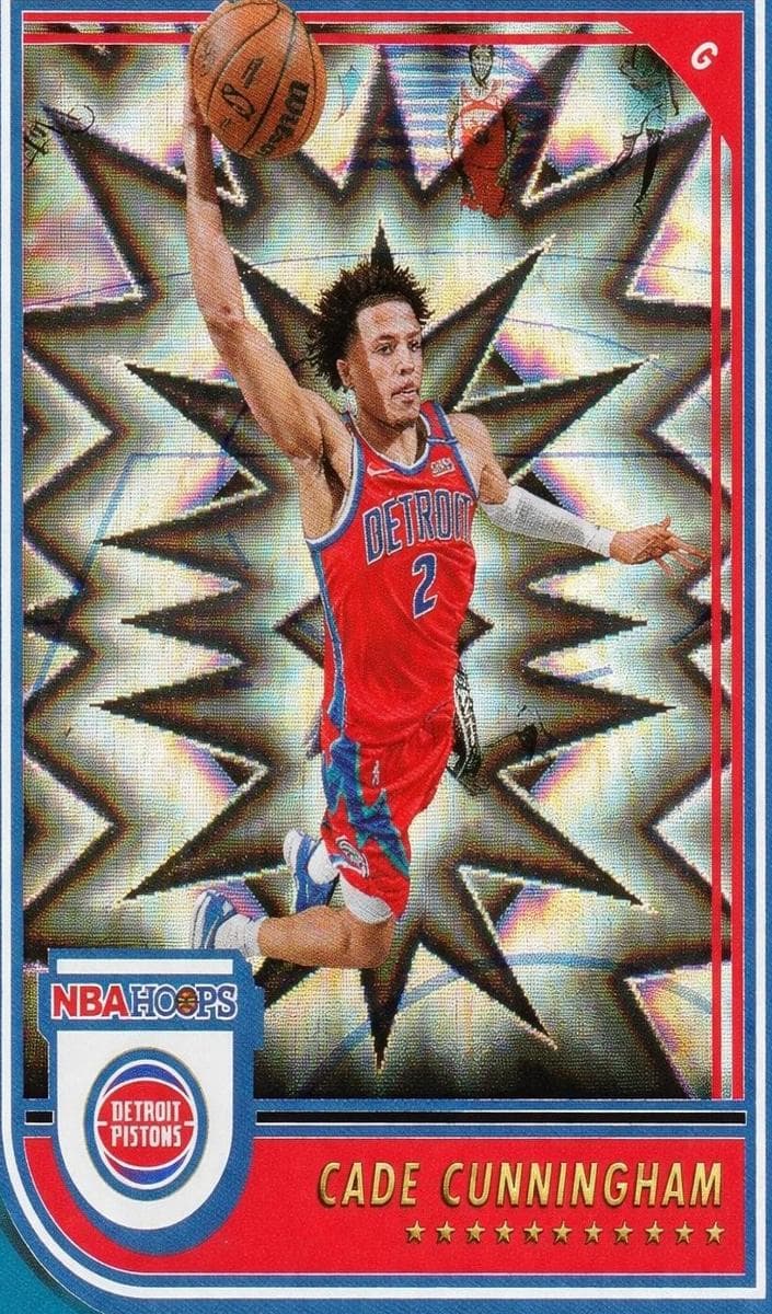 Cade Cunningham 2022 panini Hoops