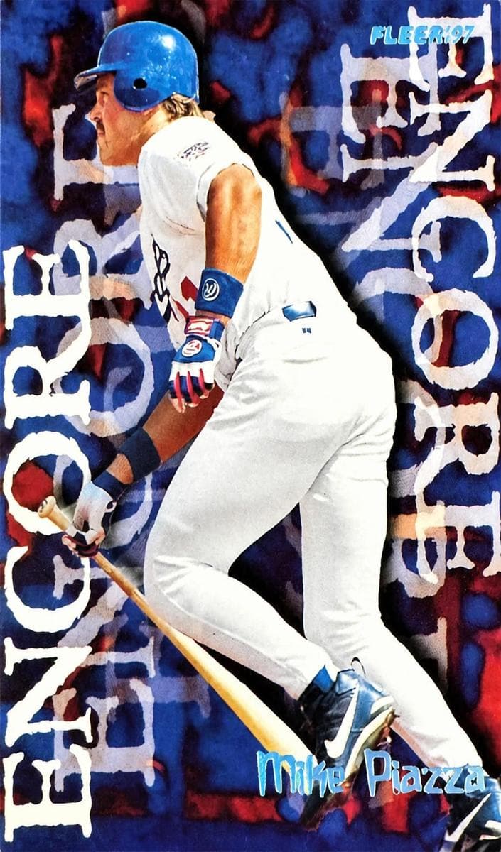Mike Piazza 1997 fleer Fleer