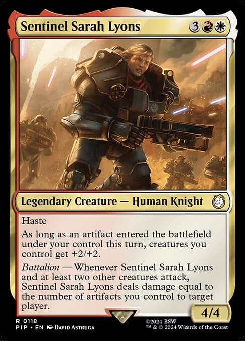 Sentinel Sarah Lyons #118