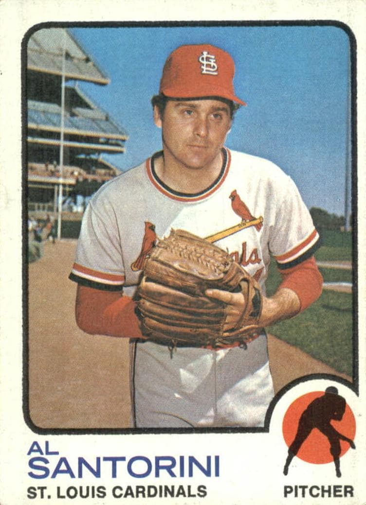 Al Santorini 1973 topps Topps