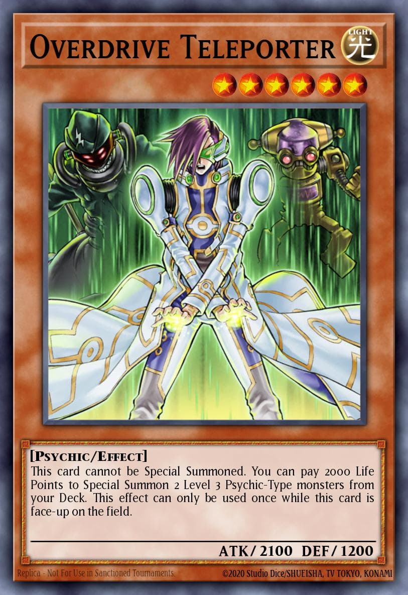 Overdrive Teleporter 2008 Yu-Gi-Oh! Crossroads of Chaos