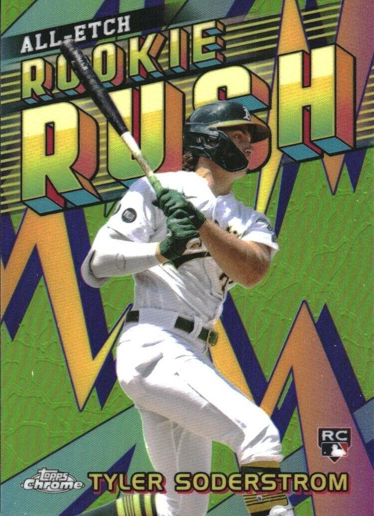 Tyler Soderstrom 2024 topps Topps Chrome