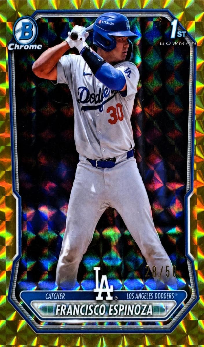 Francisco Espinoza trading card