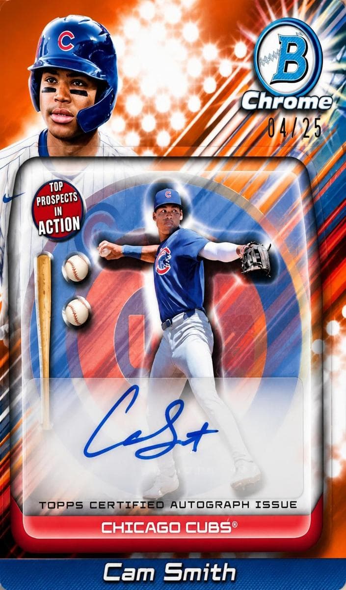 Cam Smith 2024 bowman Bowman Draft