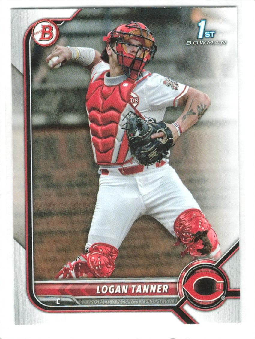 Logan Tanner 2022 bowman Bowman Draft