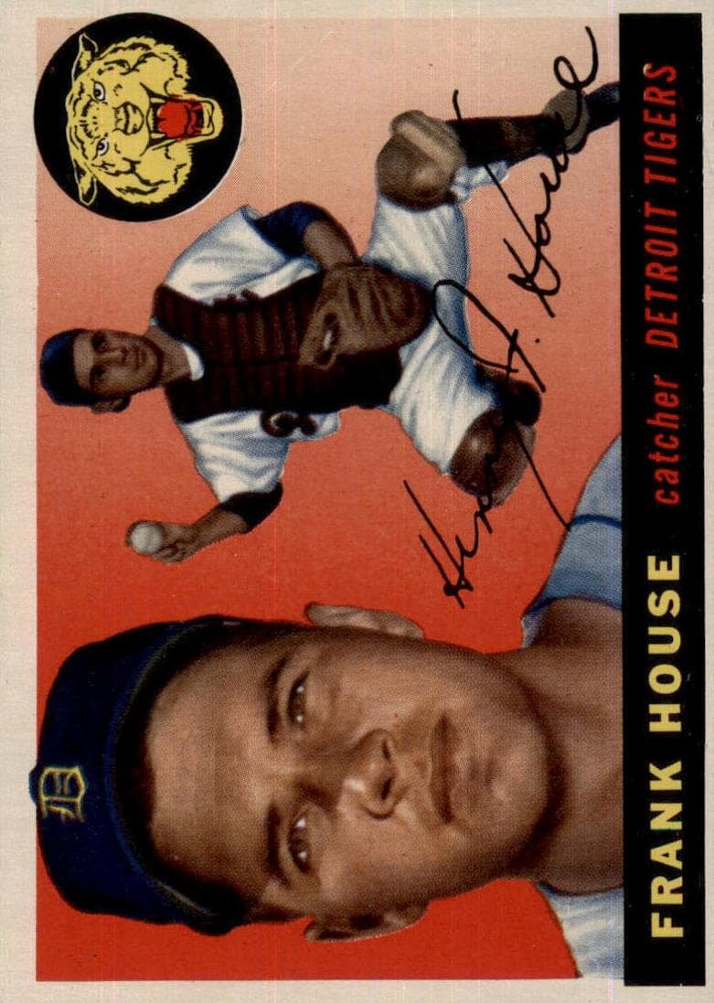 Frank House 1955 topps Topps