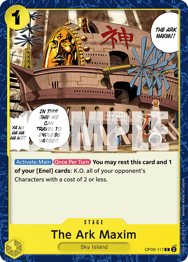 The Ark Maxim 2024 One Piece