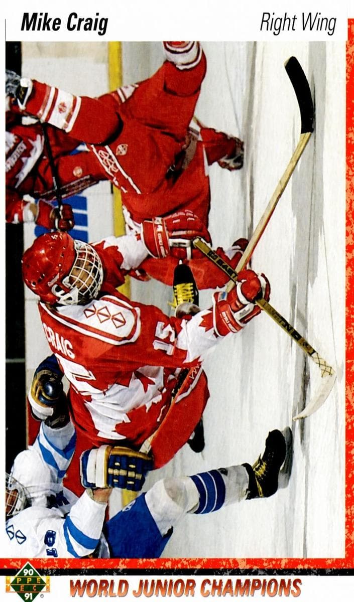 Mike Craig trading card