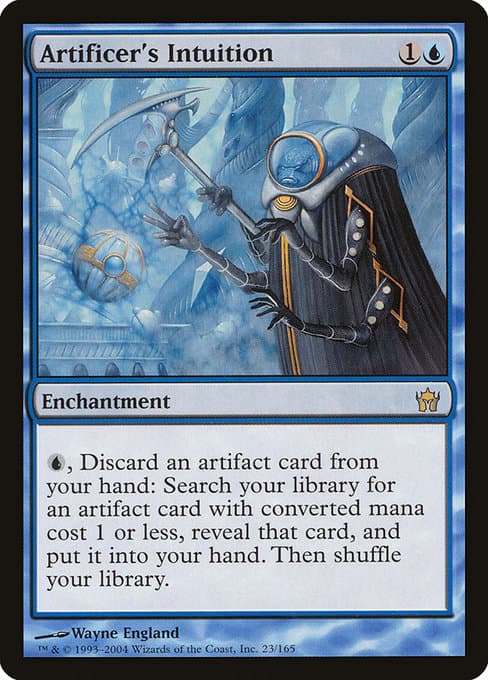 Artificer's Intuition 2004 Magic: The Gathering