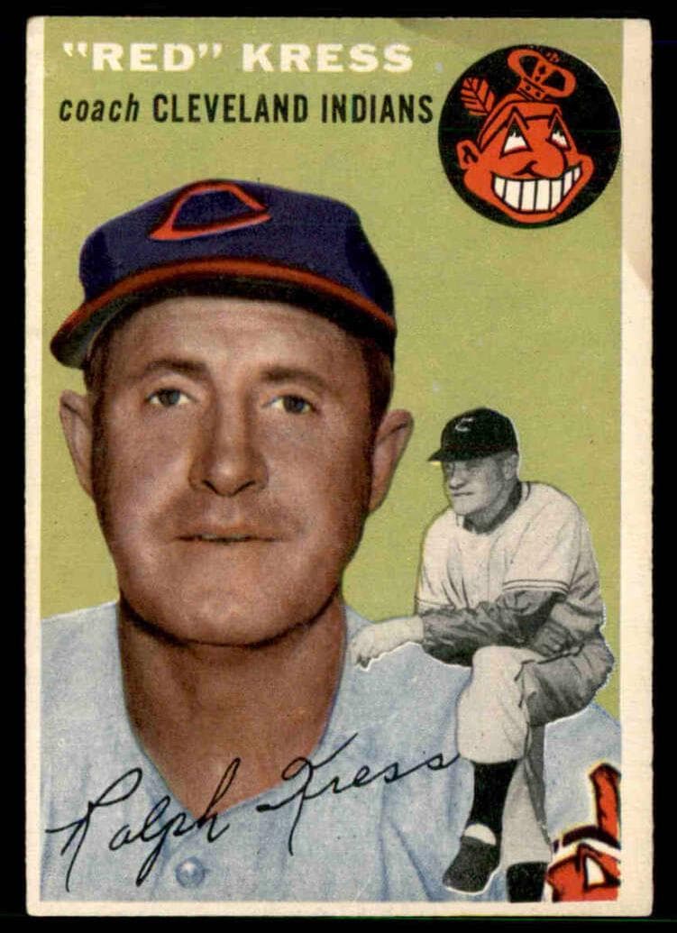 Red Kress 1954 topps Topps