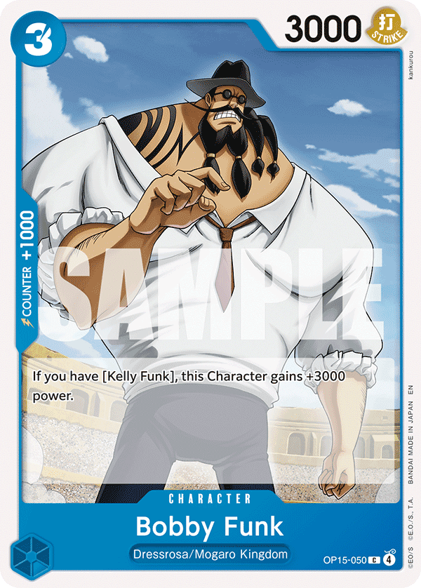 Bobby Funk 2026 One Piece Adventure on Kami's Island