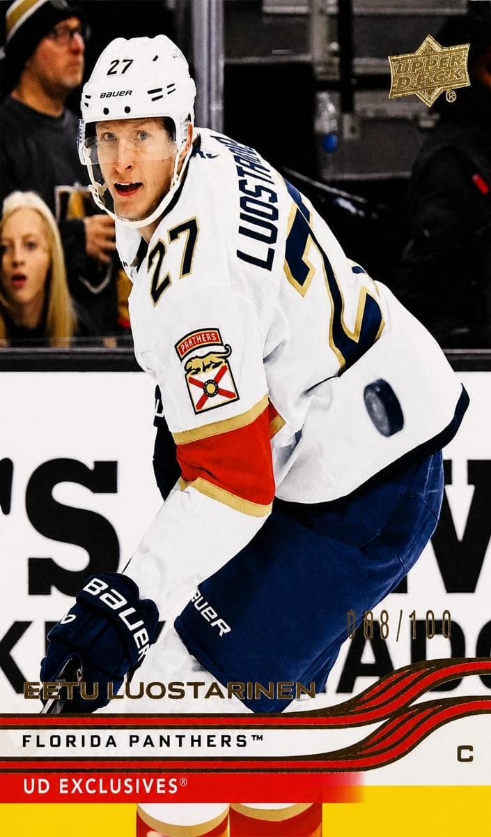 Christopher Tanev trading card