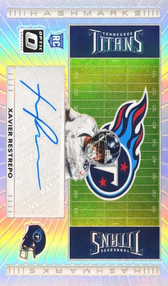 Xavier Restrepo 2025 panini Donruss Optic