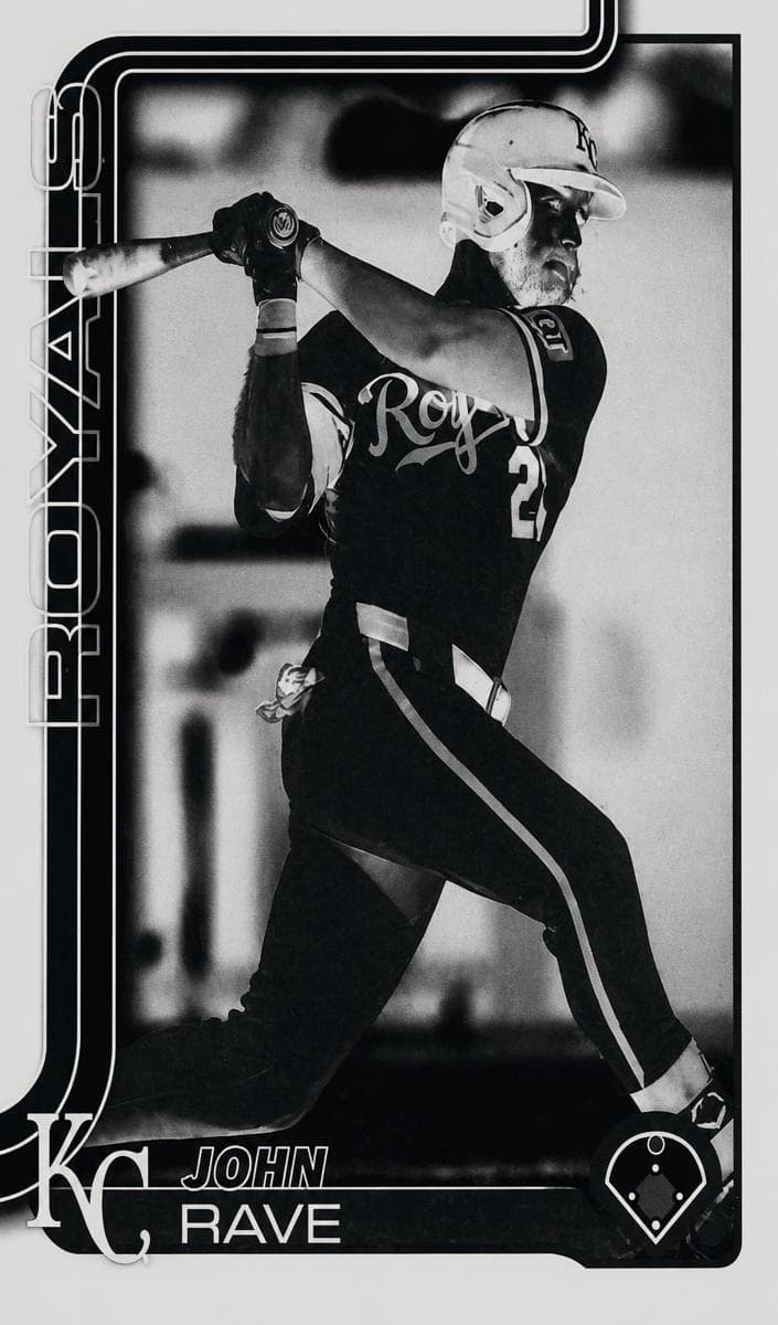 John Rave trading card