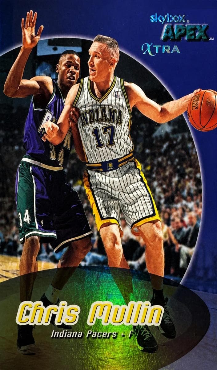 Chris Mullin 1999 skybox Apex