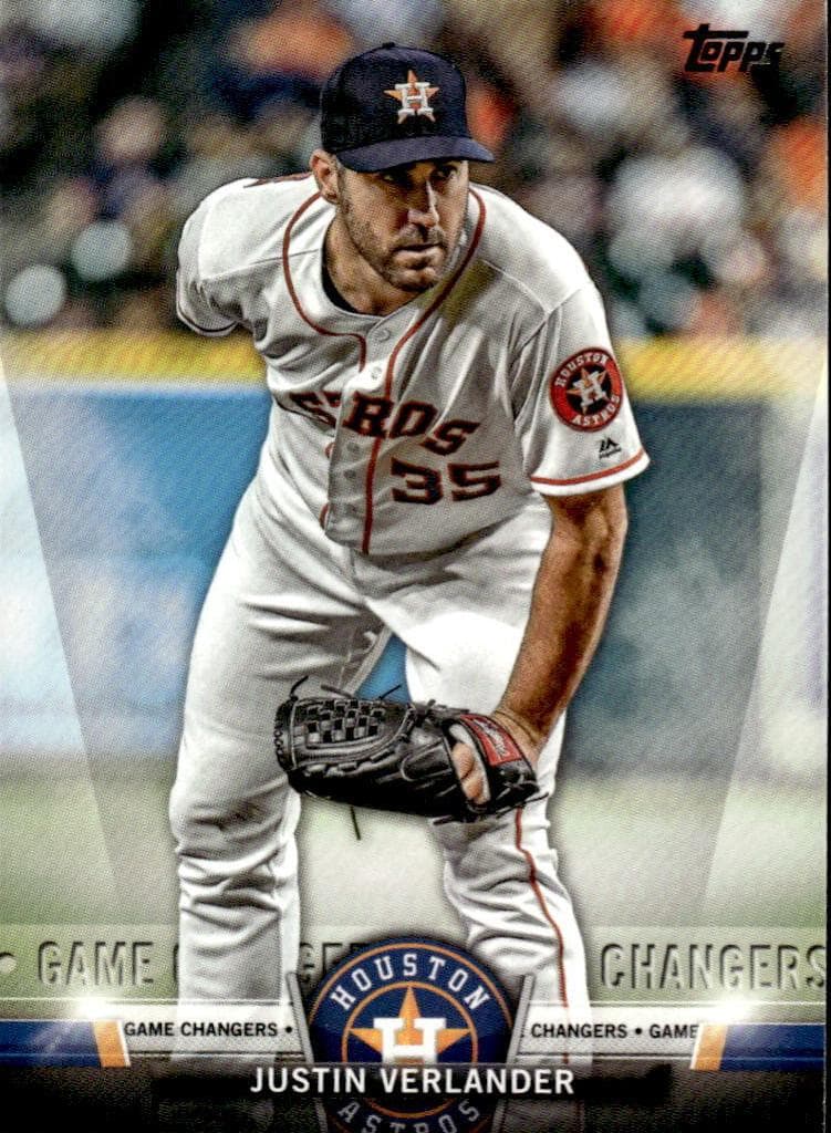 Justin Verlander 2018 topps Topps Update