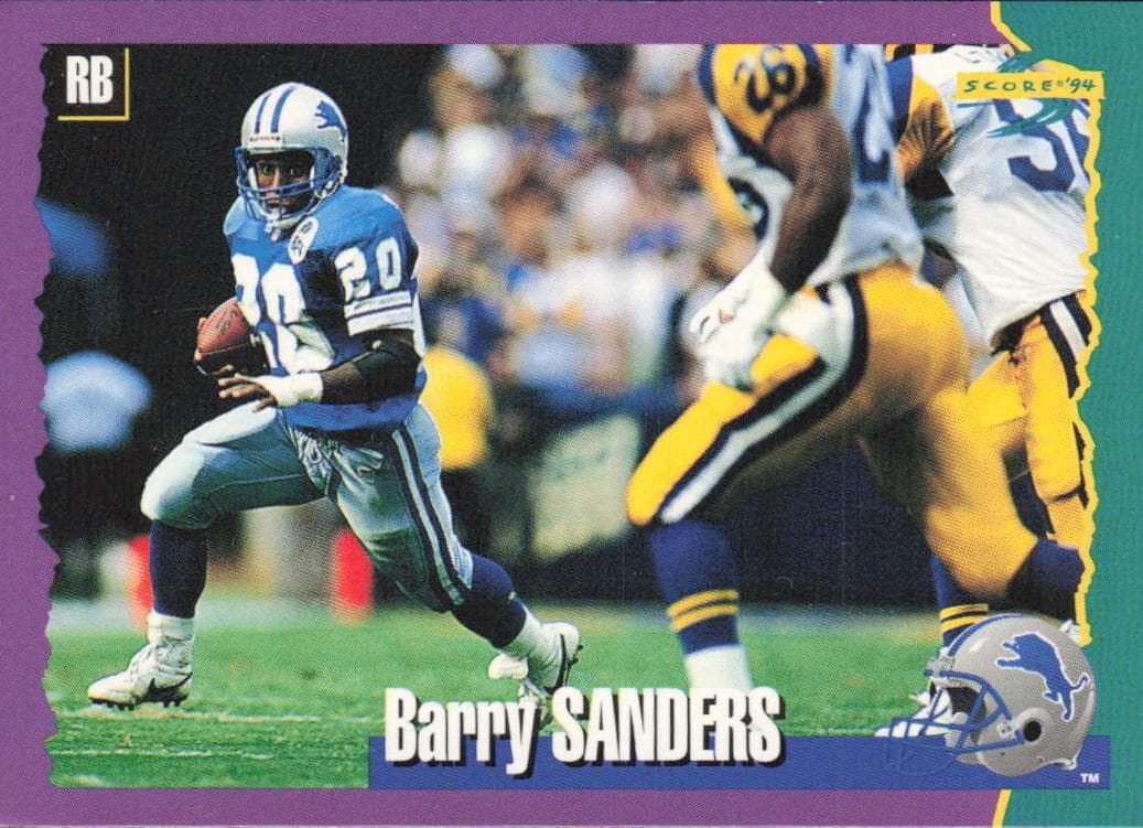 Barry Sanders 1994 panini