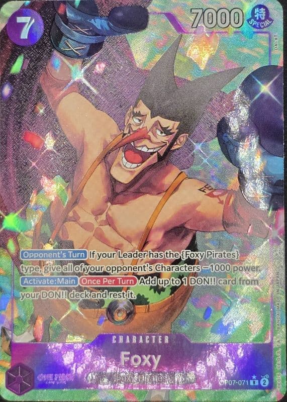 Foxy trading card