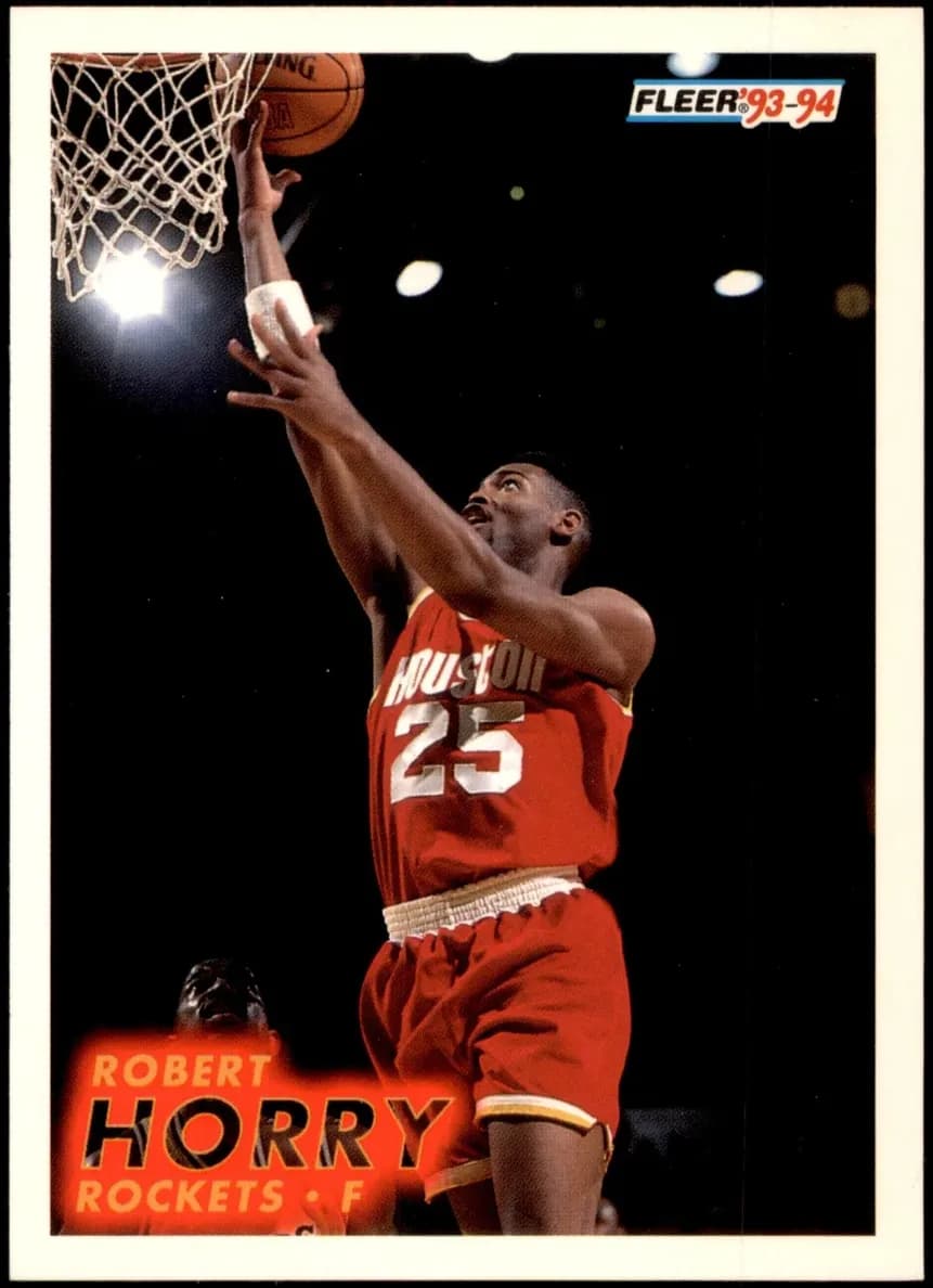 Robert Horry 1993 fleer Fleer
