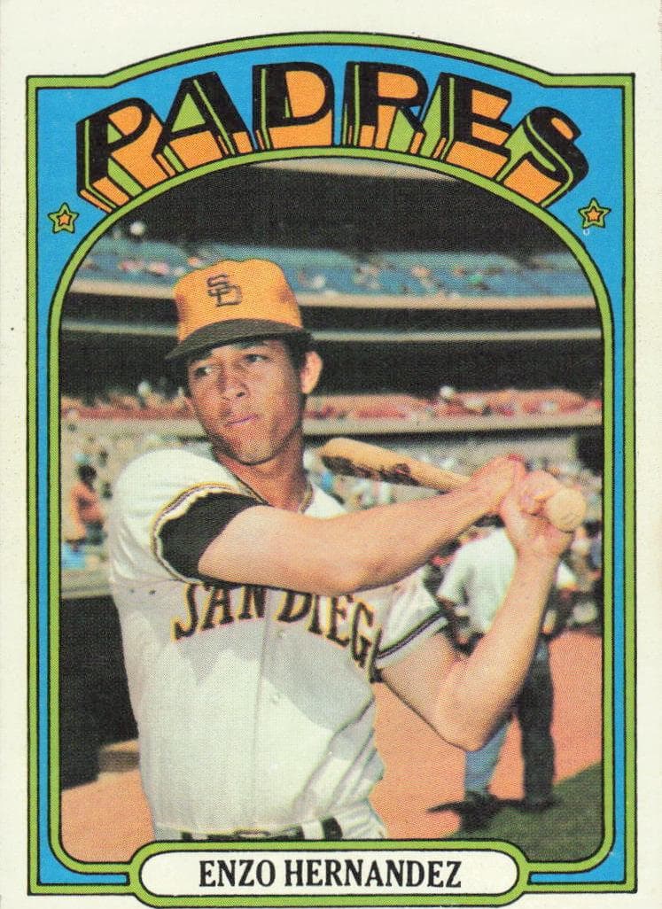 Enzo Hernandez 1972 topps Topps