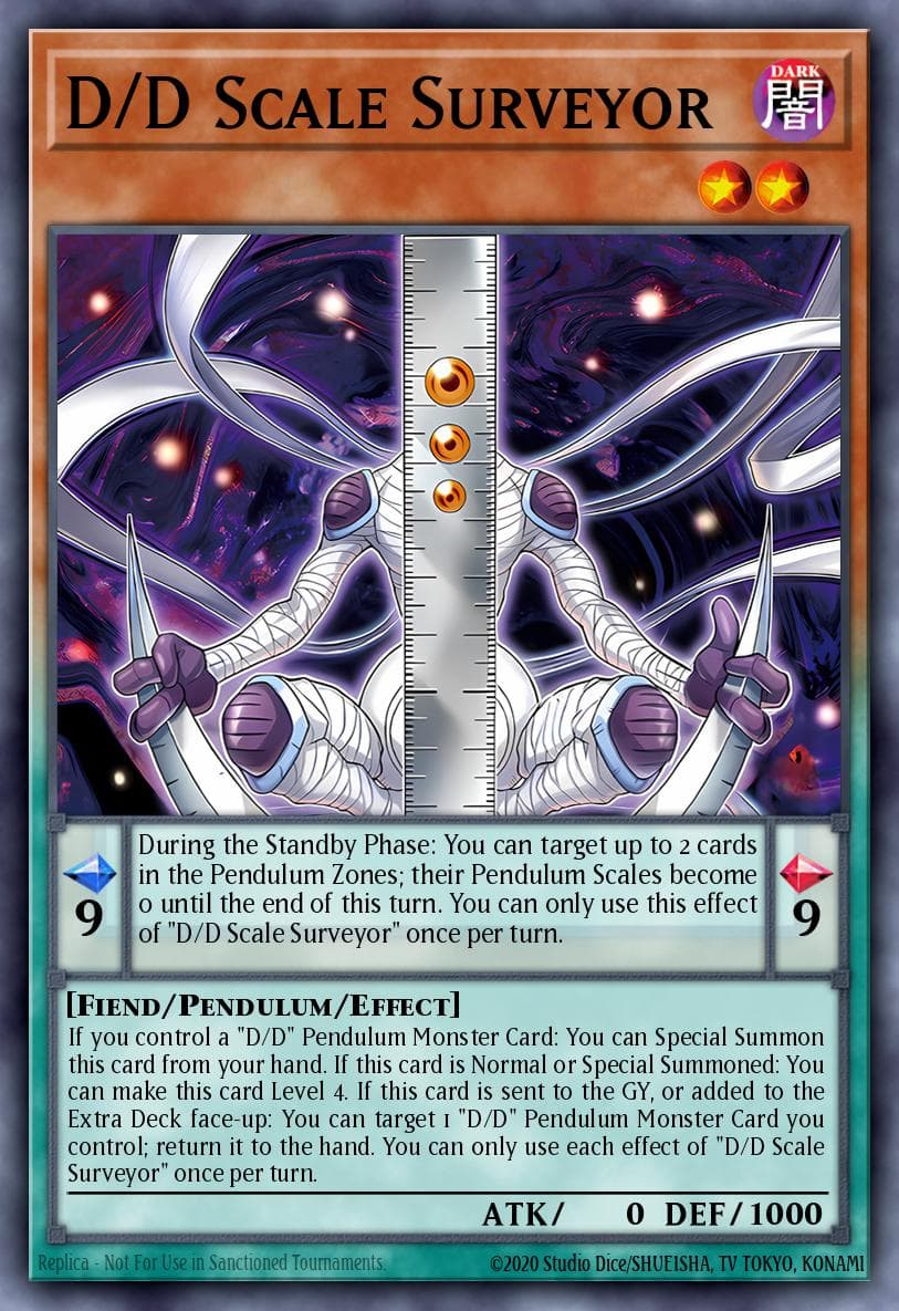 D/D Scale Surveyor 2025 Yu-Gi-Oh! Battles of Legend: Monster Mayhem
